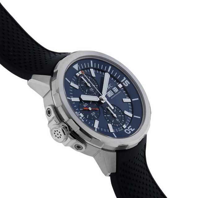 IW376805 ブルー IWC アクアタイマー クロノグラフ エクスペディション