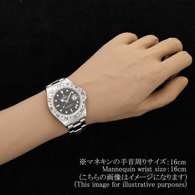 むらちゃん XL 16570 ブラック ROLEX（ロレックス）エクスプローラーII 中古 | 東京