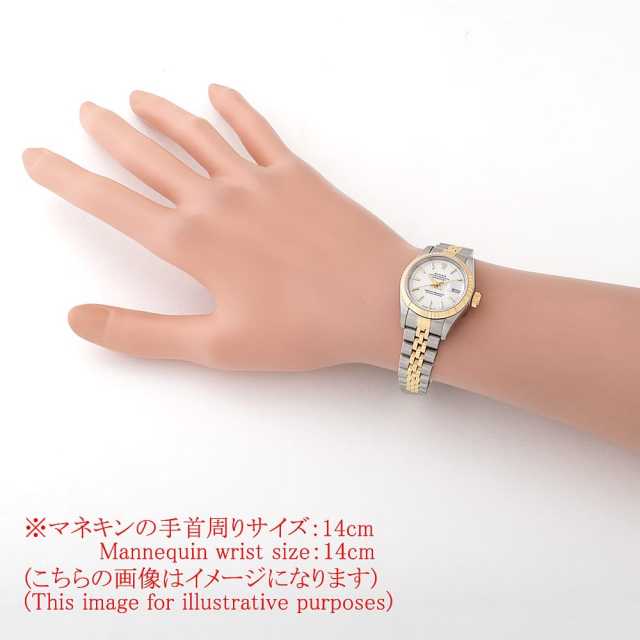 ロレックス デイトジャスト 79173 ホワイト バー Y番 レディース 中古 腕時計 ROLEX - ロレックス デイトジャスト 79173 ホワイト バー Y番