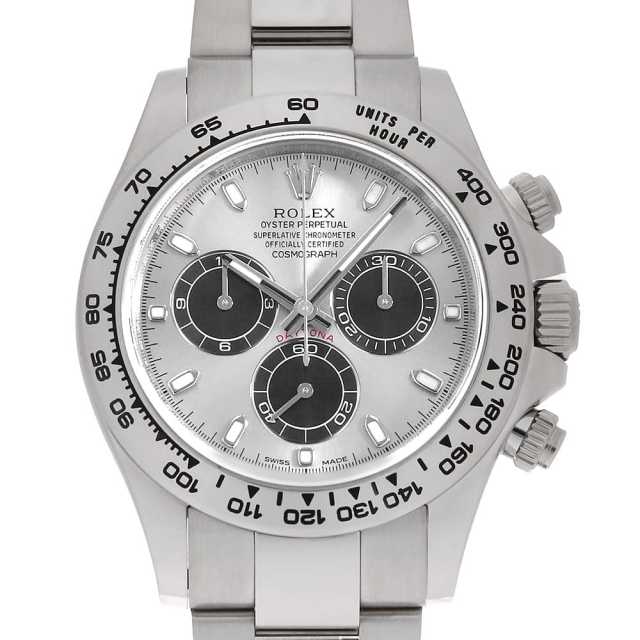 116509 スチール×ブラック ROLEX（ロレックス）コスモグラフ デイトナ