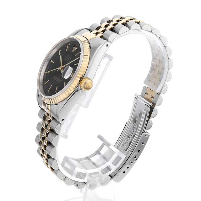 16233 ブラック ROLEX（ロレックス）デイトジャスト 中古 | 東京・大阪