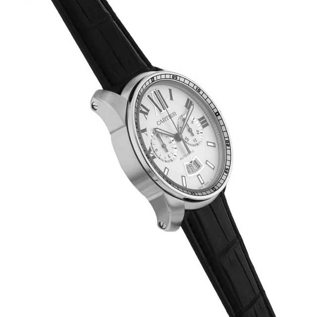 W7100046 シルバー Cartier（カルティエ）カリブルドゥカルティエ