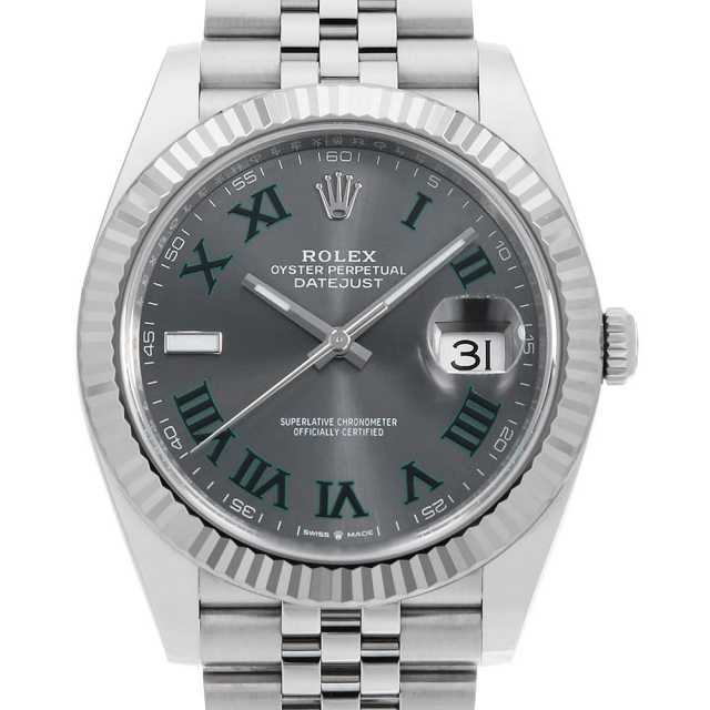 【中古】 公爵と銀の奴隷 126334 スレート ROLEX（ロレックス）デイトジャスト41 中古 | 東京