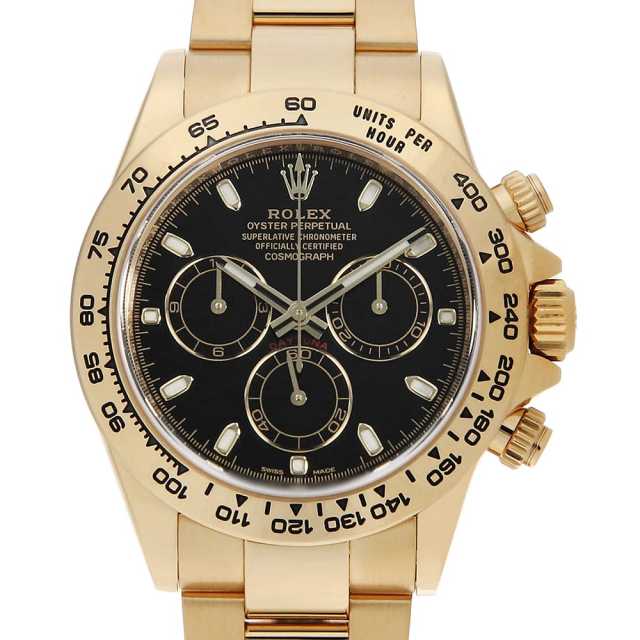 116508 ブラック ROLEX（ロレックス）コスモグラフ デイトナ 中古