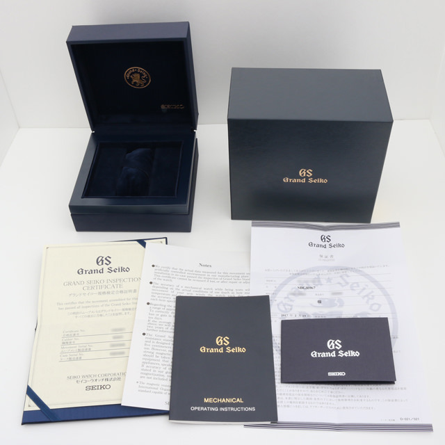グランドセイコー メカニカル マスターショップ限定 SBGR067 中古 メンズ