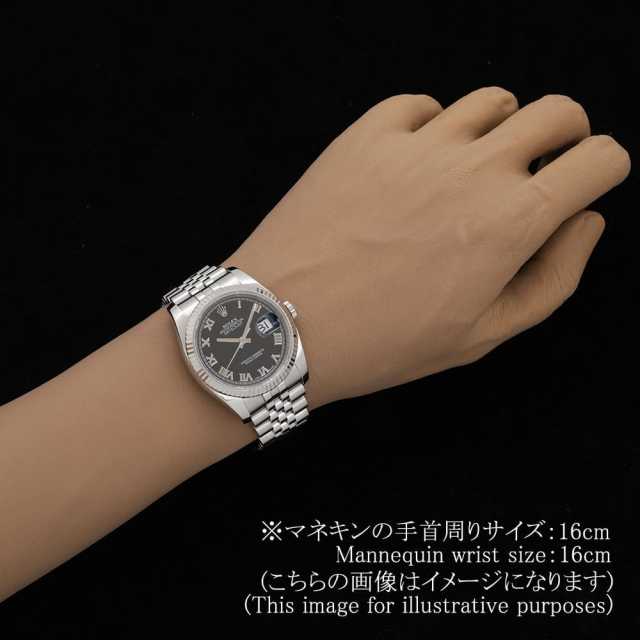 116234 ブラック ROLEX（ロレックス）デイトジャスト 中古 | 東京