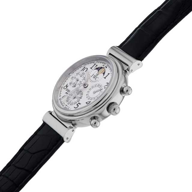IW375803 シルバー IWC ダ・ヴィンチ パーペチュアルカレンダー クロノ