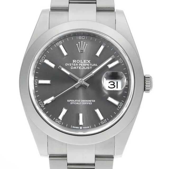 ロレックス デイトジャスト 126300 メンズ 中古