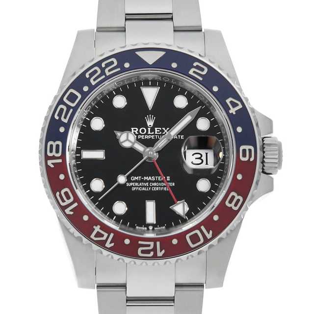 ロレックス GMTマスター 126710BLRO メンズ 中古