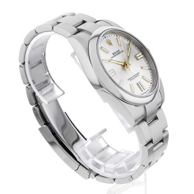 124300 シルバー ROLEX（ロレックス）オイスターパーペチュアル41 中古