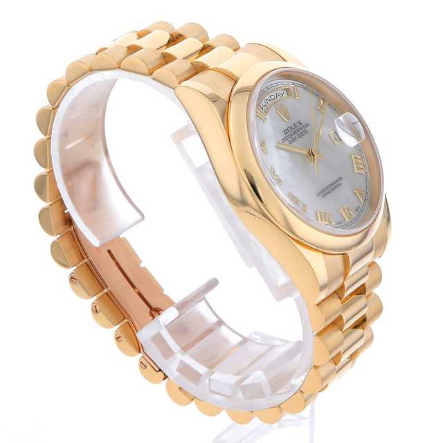 118208NR ホワイトシェル ROLEX（ロレックス）デイデイト 中古 | 東京
