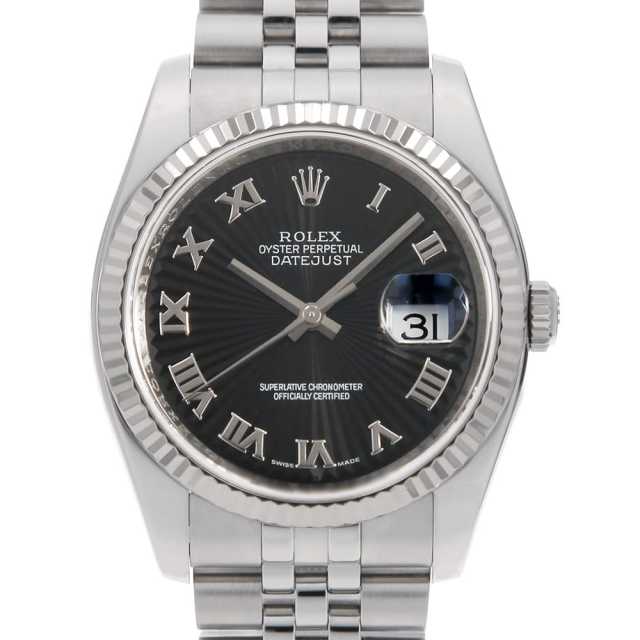 116234 ブラック ROLEX（ロレックス）デイトジャスト 中古 | 東京