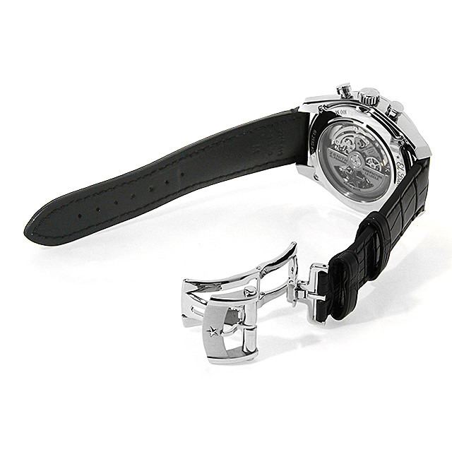 クロノマスター エル・プリメロ グランドデイト フルオープン 03.2530.4047/78.C813 サブ画像３