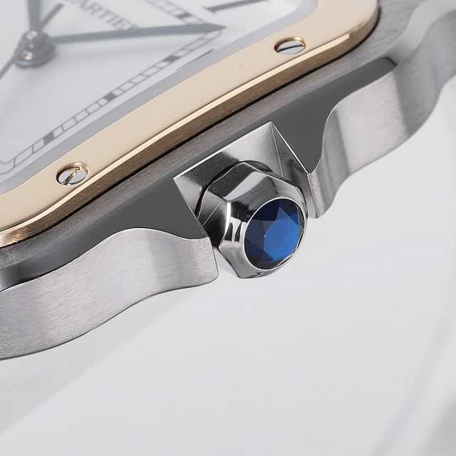 W2SA0016 シルバー Cartier（カルティエ）サントス ドゥ