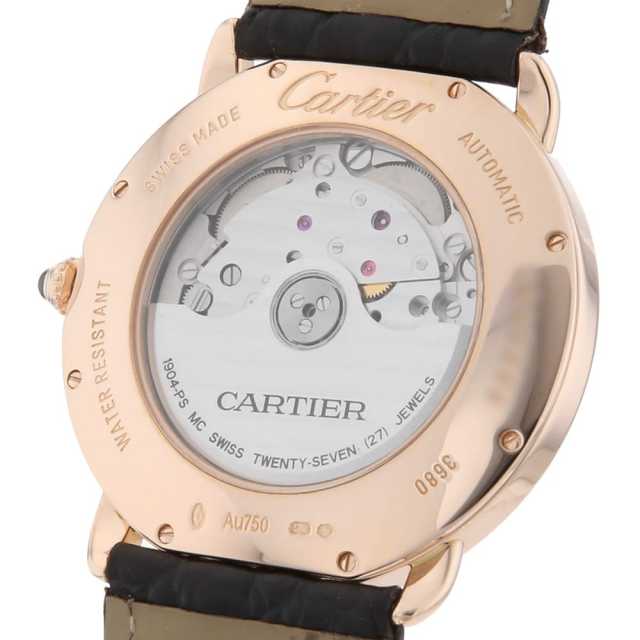 カルティエ ロンド ドゥ カルティエ W6801005 メンズ 中古