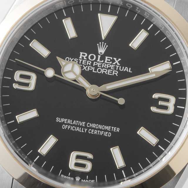 めい様へ♥7/19 124273 ブラック ROLEX（ロレックス）エクスプローラー36 中古