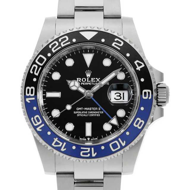 ロレックス GMTマスター 126710BLNR メンズ 中古