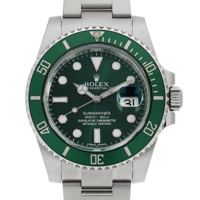 ロレックス サブマリーナ 116610LV メンズ 中古