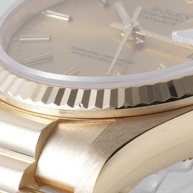 【中古】 水平飛行 68278 シャンパン ROLEX（ロレックス）デイトジャスト 中古 | 東京