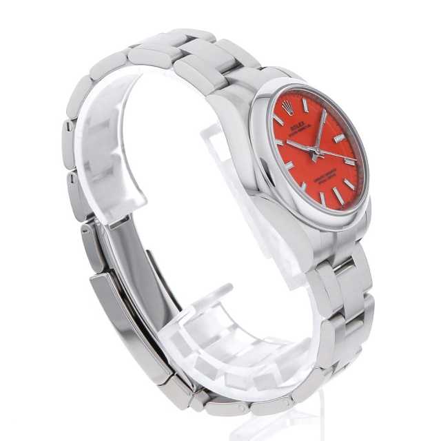 ロレックス Rolex 腕時計 オイスターパーペチュアル 277200 キャンディピンク イエロー コーラルレッド グリーン ターコイズブルーセレブレーション文字盤 SS 自動巻き 【箱・保付き】 ロレックス オイスター・パーペチュアル31 Ref.277200 セレブ