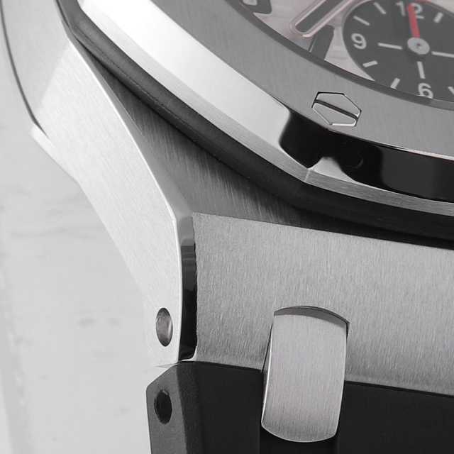 26170ST.OO.1000ST.01 シルバー×ブラック AUDEMARS PIGUET
