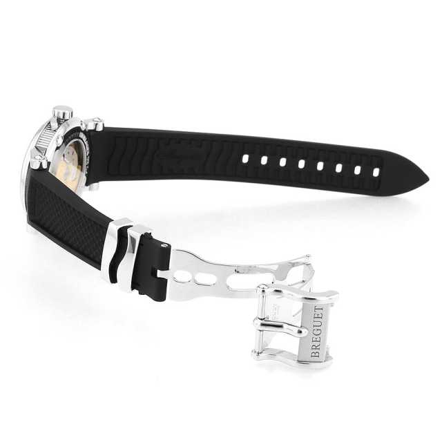⭐︎未使用品　ブレゲマリーンロイヤル　BREGUET ホワイトラバーベルト ⭐︎ ⭐︎未使用品 ブレゲマリーンロイヤル BREGUET ホワイトラバーベルト
