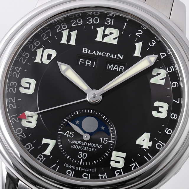 2763-1130-M71 ブラック BLANCPAIN（ブランパン）レマン ムーン