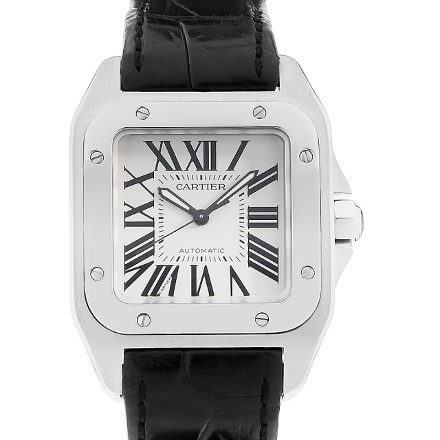 W20126X8 シルバー Cartier（カルティエ）サントス100 MM 中古 | 東京  