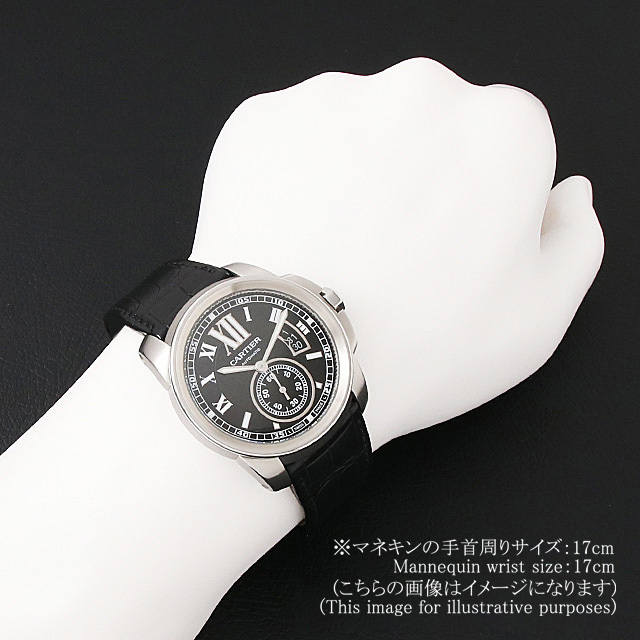 W7100041 ブラック Cartier（カルティエ）カリブル ドゥカルティエ SS  