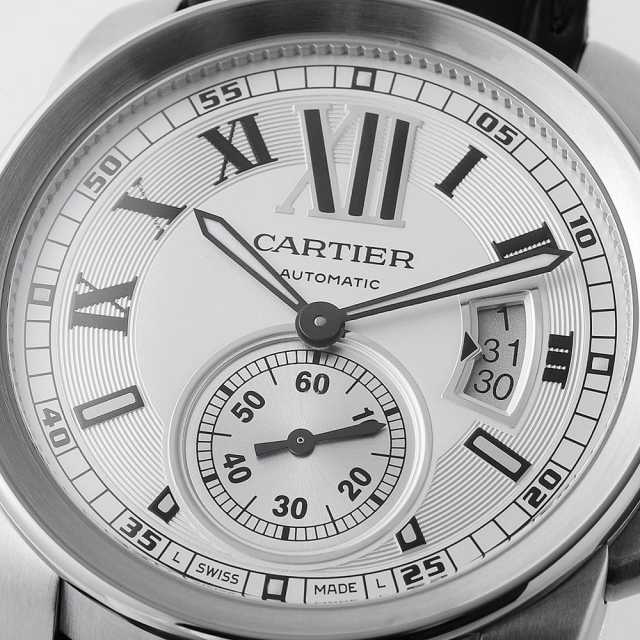 W7100037 シルバー Cartier（カルティエ）カリブル ドゥカルティエ SS 