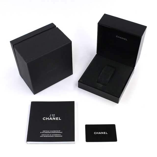 H3131 ブラック CHANEL（シャネル）J12 マット黒セラミック 中古