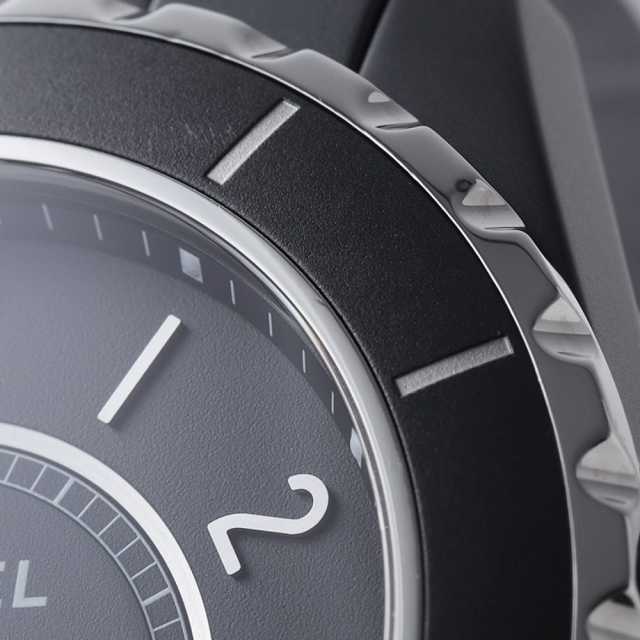 H3131 ブラック CHANEL（シャネル）J12 マット黒セラミック 中古