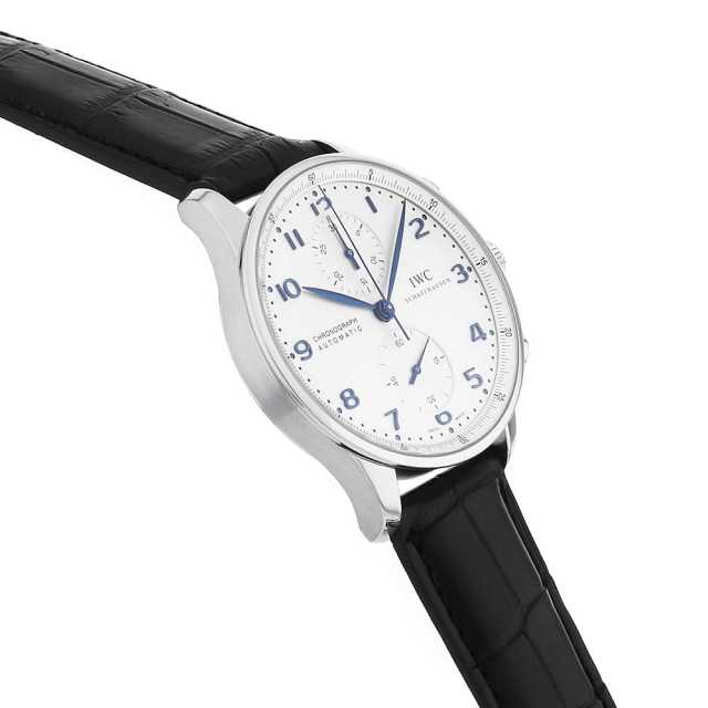 IWC IW371446 ポルトギーゼ 正規店購入 IWC ポルトギーゼ・クロノグラフ シルバー文字盤 IW371446