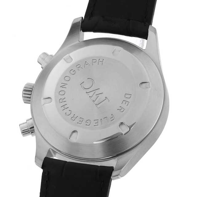 IW370603 ブラック IWC メカニカル フリーガークロノグラフ 中古
