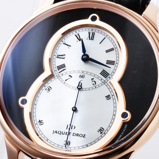 J003033344 ホワイトシェル JAQUET DROZ（ジャケドロー）グラン 