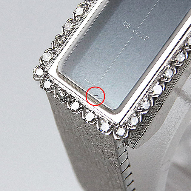 デ・ヴィル レクタンギュラー ベゼルダイヤ 3275 サブ画像４