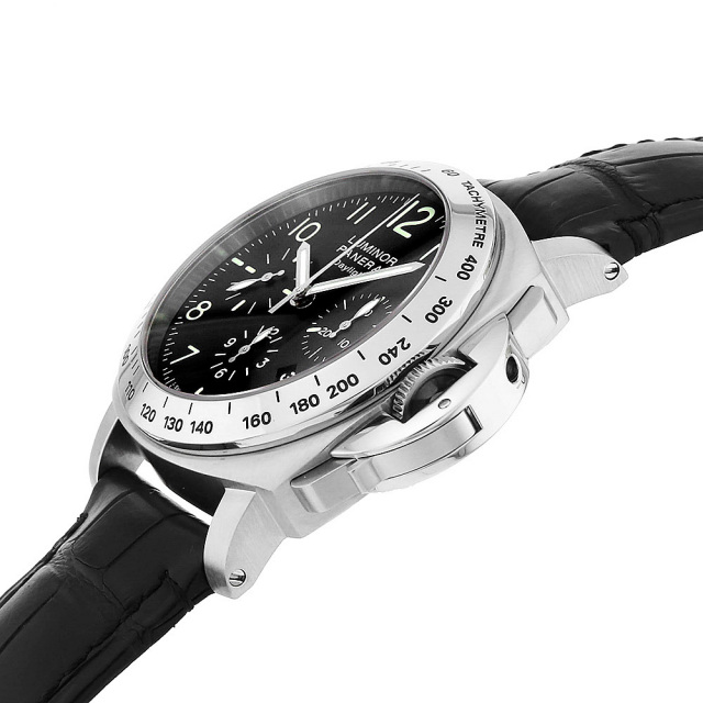 超美品【PANERAI/パネライ】ルミノールクロノ デイライト 傾げ 
