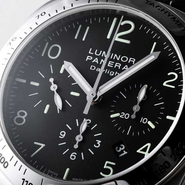 パネライ ルミノールクロノ PAM00196 メンズ 中古