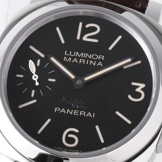 PAM00415 ブラック PANERAI（パネライ）ルミノールマリーナ 銀座