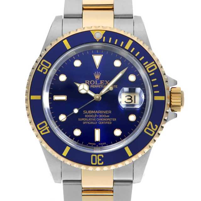 16613 ブルー ROLEX（ロレックス）サブマリーナ デイト 中古 | 東京