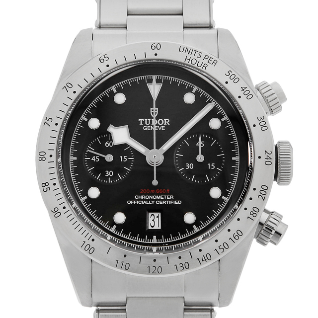 79350 ブラック TUDOR（チューダー）ヘリテージ ブラックベイ クロノ  