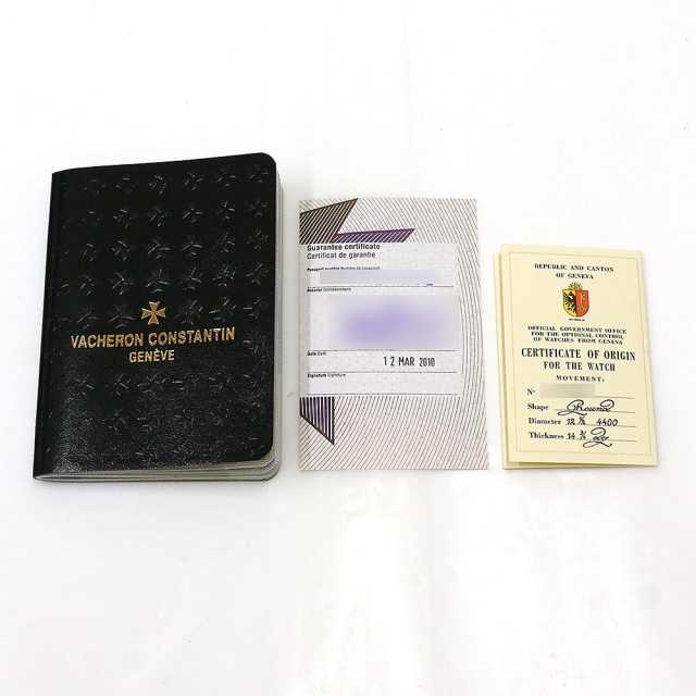 ヴァシュロンコンスタンタン パトリモニー 82172/000R-9412 メンズ 中古