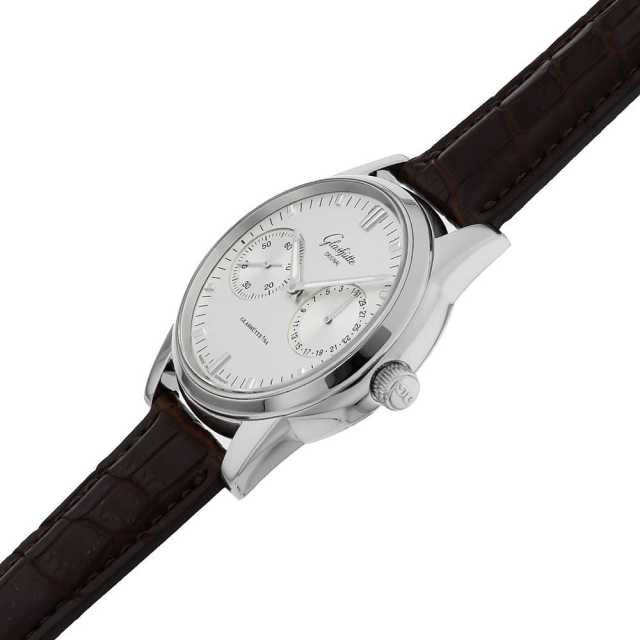 GLASHUTTE ORIGINAL 1-39-58-02-02-04 Men's Used