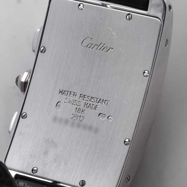 カルティエ タンクアメリカン W2603356 メンズ 中古