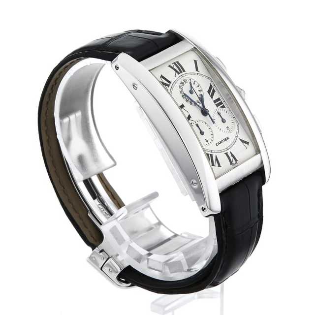 カルティエ タンクアメリカン W2603356 メンズ 中古