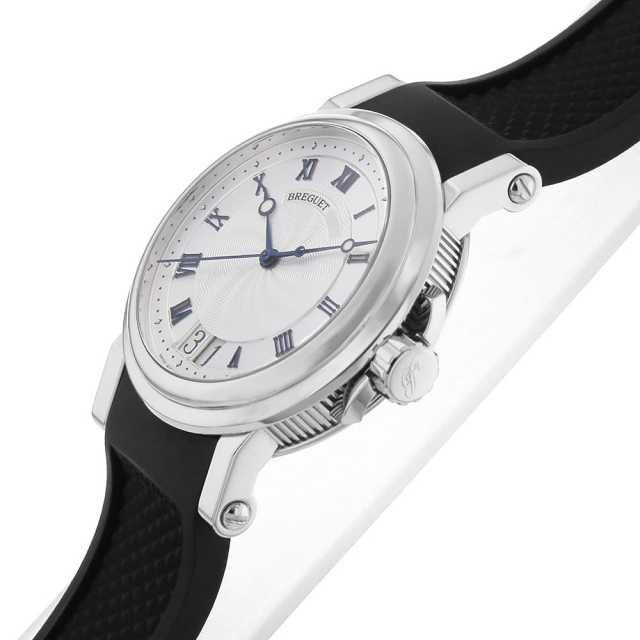 5817ST/12/5V8 シルバー Breguet（ブレゲ）マリーン ラージデイト 中古