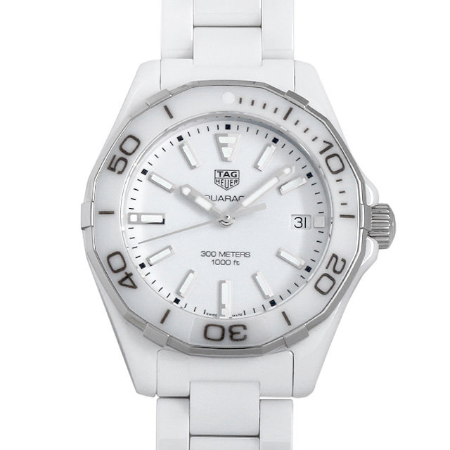 タグホイヤー アクアレーサー レディ フルセラミック WAY1391.BH0717 中古 レディース