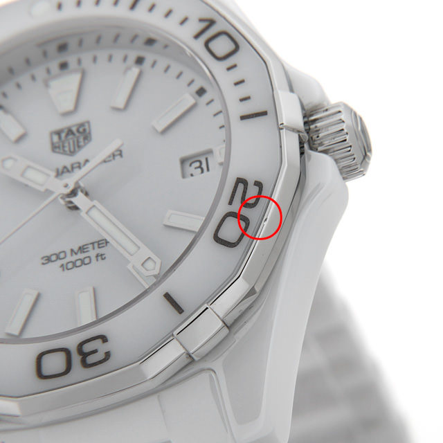 TAG Heuer Aqua Racer Lady Full Ceramic WAY1391. BH0717 Used Women's