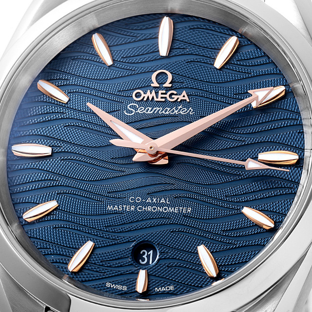 220.10.38.20.03.002 ブルー OMEGA（オメガ）シーマスター アクアテラ  