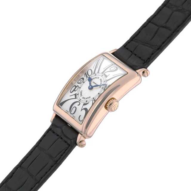 フランクミュラー ロングアイランド 902QZ PG レディース 中古